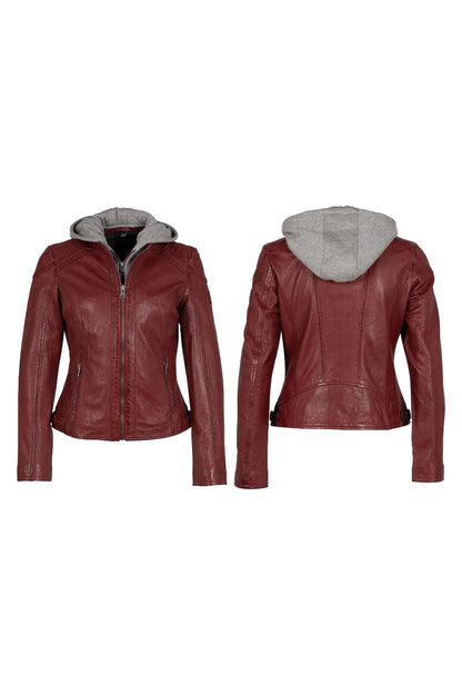 ALLICE RF LEATHER JACKET