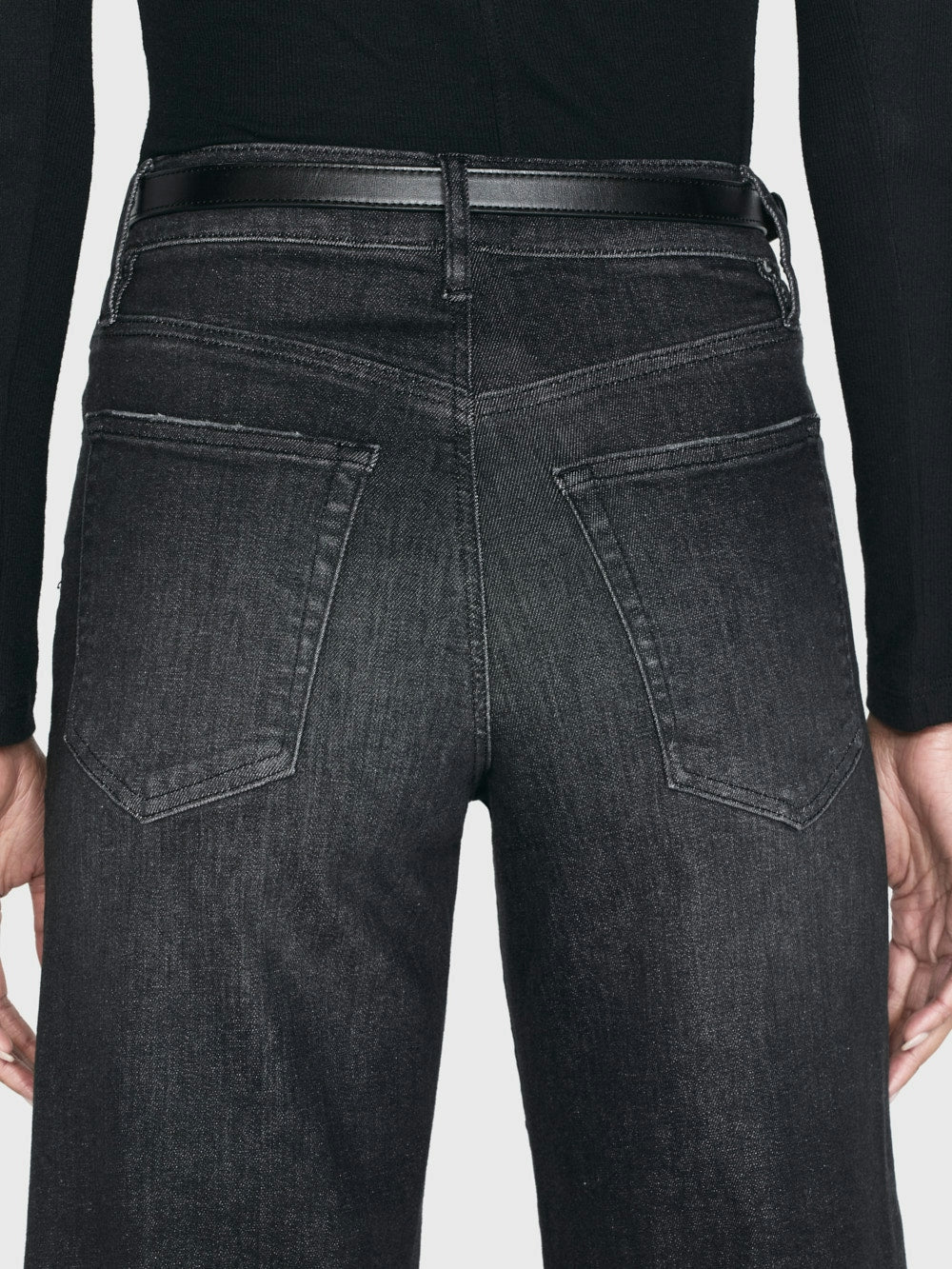 LE SLIM PALAZZO RAW FRAY