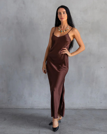 BASIC LENNON ZIPSLIP DRESS