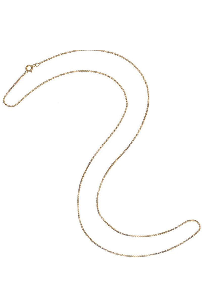 California JW original pendant chain in gold