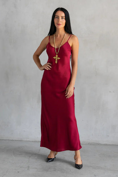 BASIC LENNON ZIPSLIP DRESS